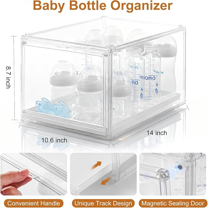 Baby Bottle Organizer, Baby Bottle Station Organizer - Image 2