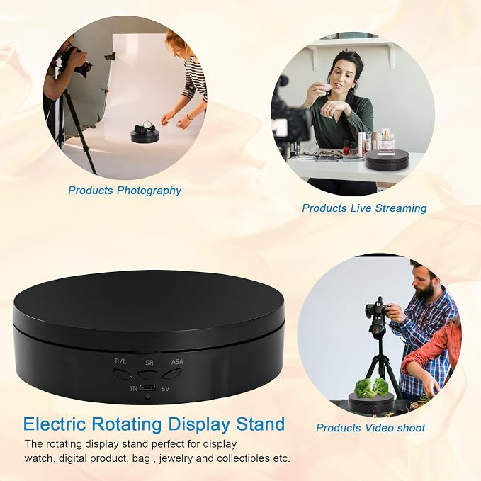 22 lbs Motorized Rotating Display Stand - Image 4