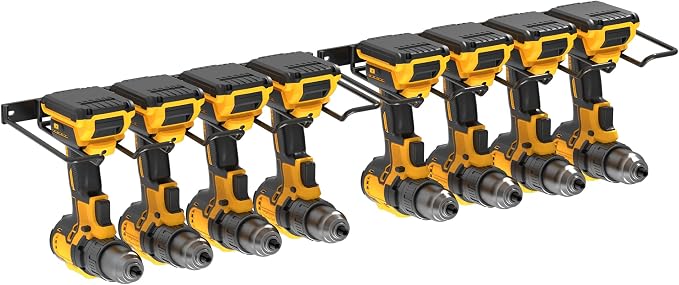 UNITEDPOWER Wall Mounted Power Tool Organizer Holder, Heavy Duty Utility - Image 8