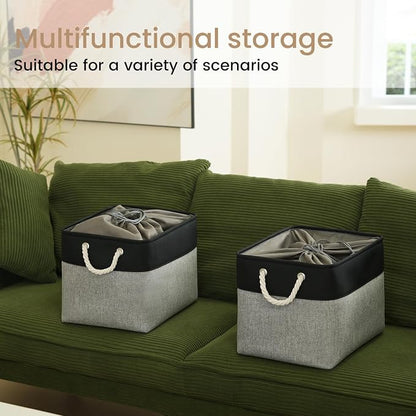 16x12x12 In Foldable Fabric Large Storage Bins - Image 6