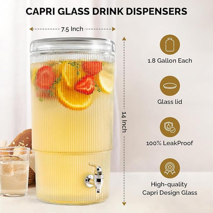 2-PACK Capri Drink Dispenser - Image 2