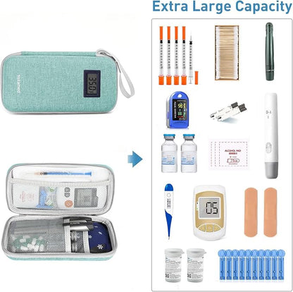 Insulin Cooler Travel Case, EVA Insulation Travel Medicine Kit - Image 7
