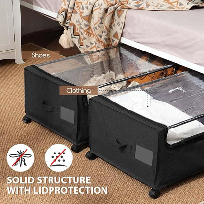 FOUCSSOMEI Under Bed Storage - Image 4