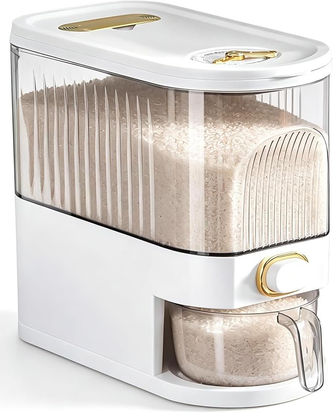 Sooyee Clear Rice Dispenser 11Lb by Sooyee