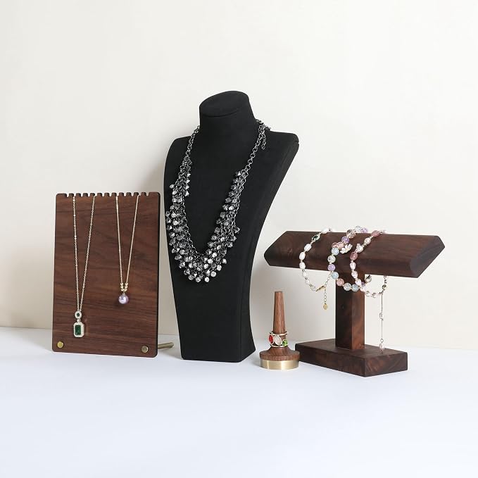 GemeShou Black necklace storage organizer - Image 3