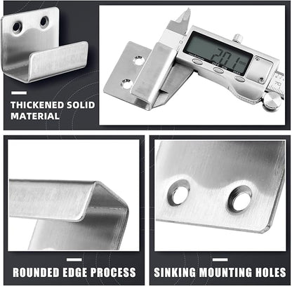 Luomorgo Tile Display Wall Hanger, Wall Mount Brackets Hook, Heavy Duty - Image 2