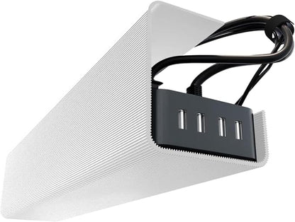 No-Screw Under Desk Cable Management Tray by ScandinavianHubCableTrays