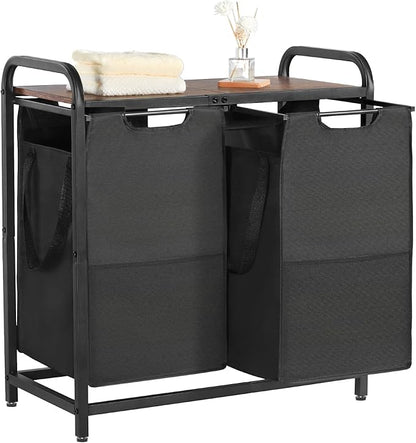 VEVOR 2 Section Laundry Sorter, Large Laundry Hamper by VEVOR