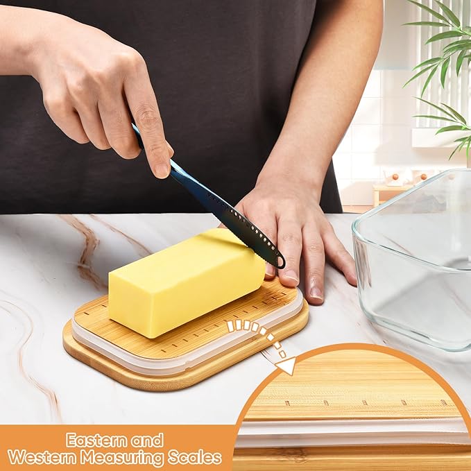 Butter Dish With Glass Lid - Image 3