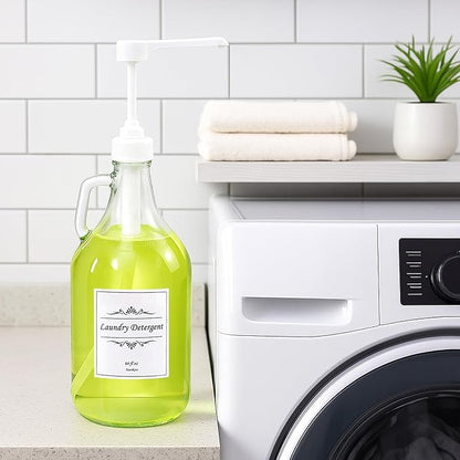 2 Pcs Glass Liquid Laundry Detergent Dispenser - Image 2
