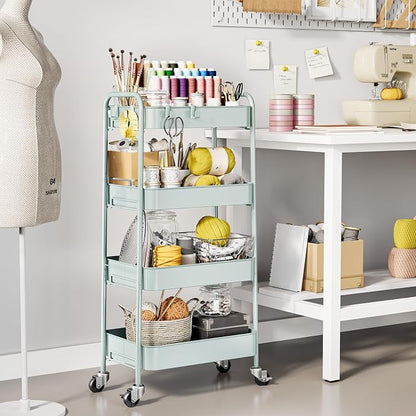 TOOLF 4-Tier Rolling Cart - Image 9