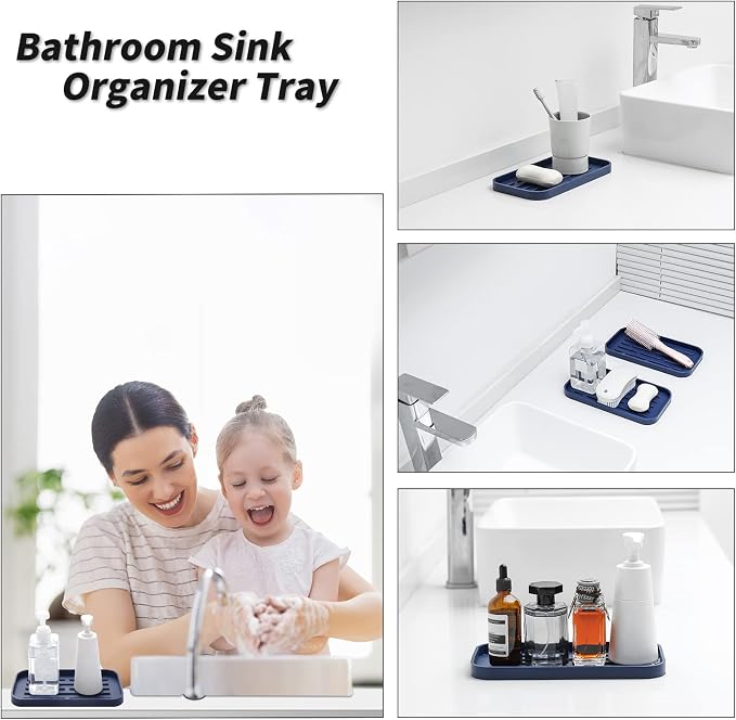 Silicone Kitchen Sink Organizer Tray - Image 4