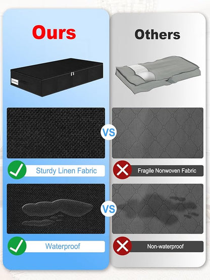 6.7-Inch Tall Under Bed Storage Bin - Image 3
