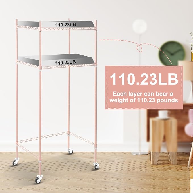 Tandefio 2 Tier Mini Fridge Stand - Image 5