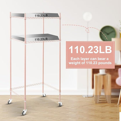 Tandefio 2 Tier Mini Fridge Stand - Image 5
