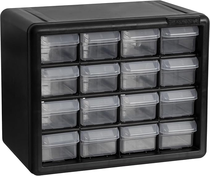 Akro-Mils 16-Drawer Plastic Drawer Storage Cabinet by Akro-Mils