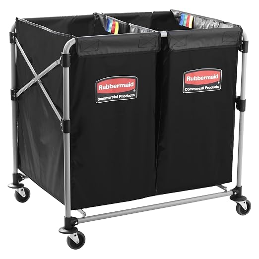 Rubbermaid Commercial Products Collapsible X Cart, Steel Industrial by RubbermaidCommercialProducts