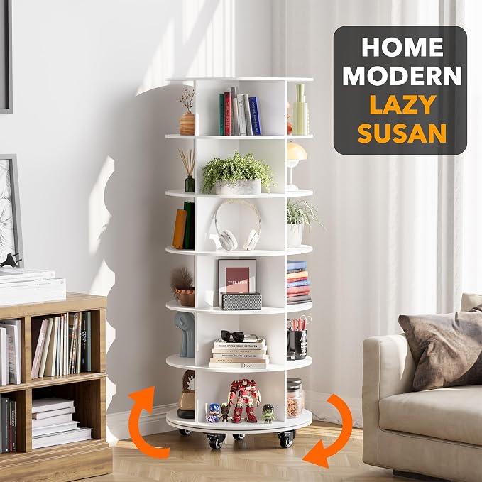 SpaceAid Spinning Shoe Rack - Image 3