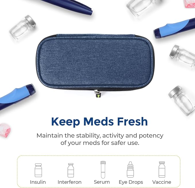 AUVON Insulin Pen Cooler Travel Case - Image 7
