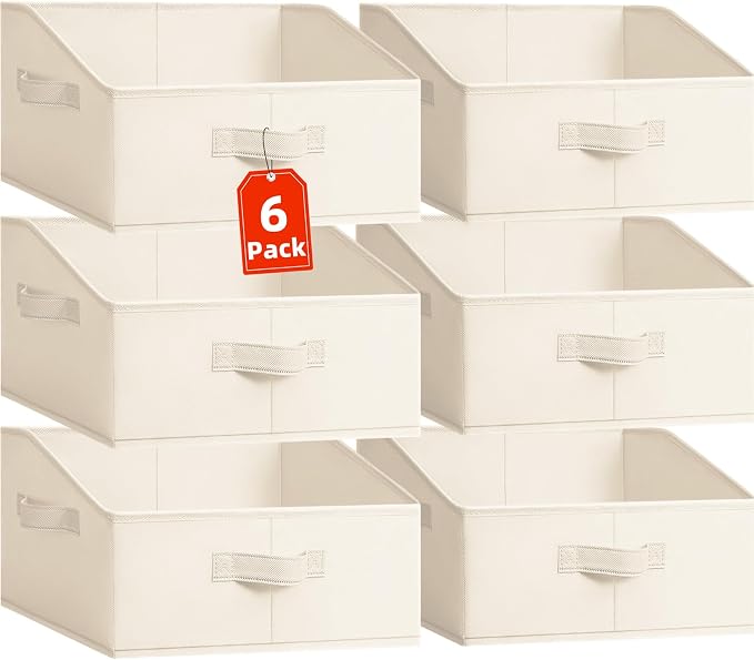 Criusia Closet Organizers Bins 6 Pack by Criusia