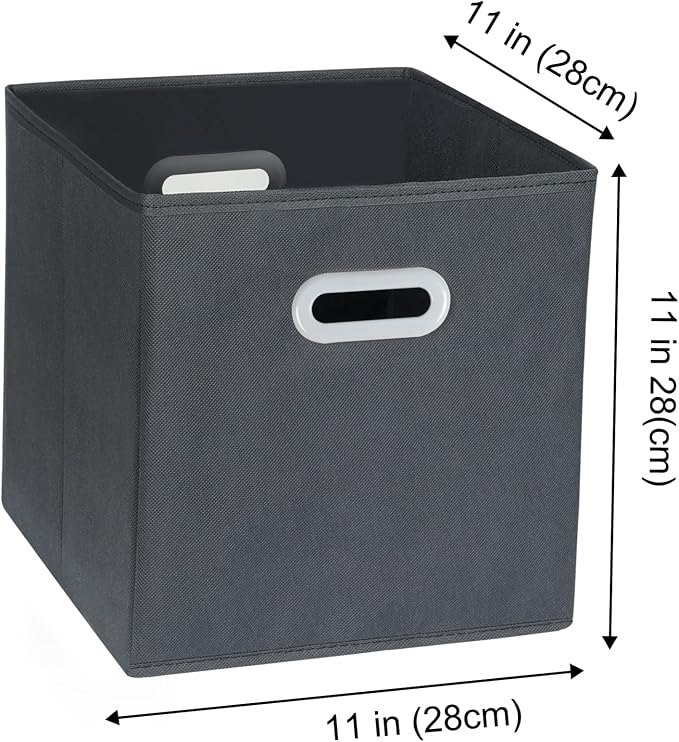 Fabric Cloth Storage Bins, Fabric Cube Organizer - Image 2