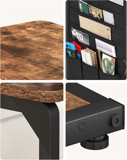 TV Trays for Eating on Couch Side Tables that Slide Under Dinner TV Tray Table - Image 9