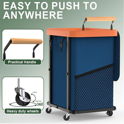 150L Extra Large Fashion Laundry Basket - Image 3
