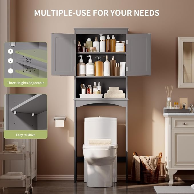 Gizoon Over the Toilet Storage Cabinet - Image 4