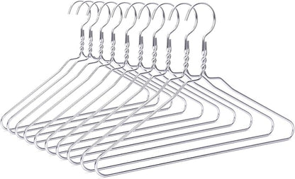 Quality Silver Aluminum Metal Coat Hangers by QualityHangers