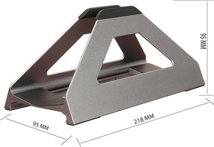 Vertical Laptop Stand, Space Saving Holder - Image 3