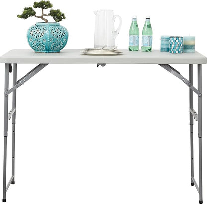 Office Star Resin Multipurpose Rectangle Table, 4-Feet Long, Height Adjustable - Image 10