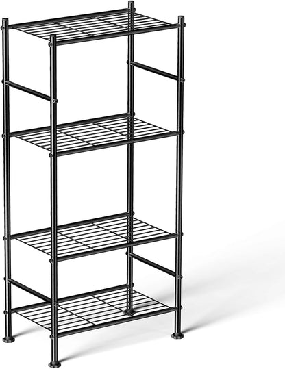 Abiglifty Storage Shelves, 4-Tier Wire Shelving, Metal Shelving by ABIGLIFTY