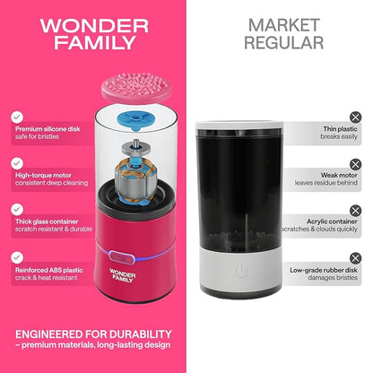 3-in-1 Electric Makeup Brush Cleaner & Dryer – Automatic Washer, Fast Air-Dry & - Image 4
