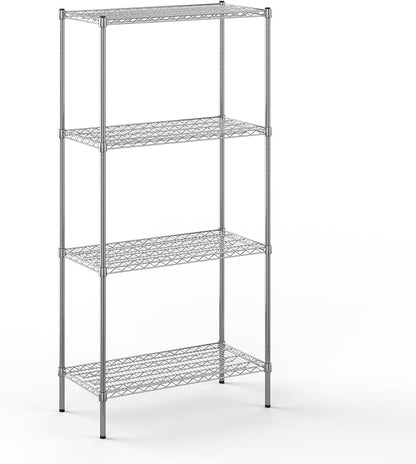 18" Deep x 36" Wide x 74" Height Wire Shelving Kit | 4-Tier | NSF Commercial by Regal+Altair