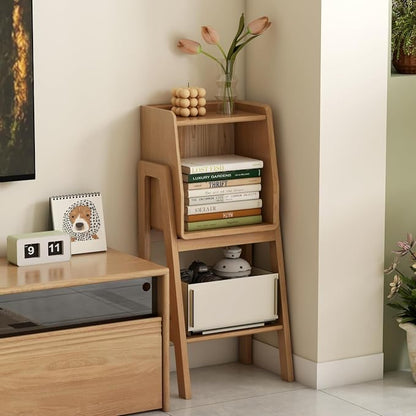 100% Solid Oak Ladder Shelf - Image 6