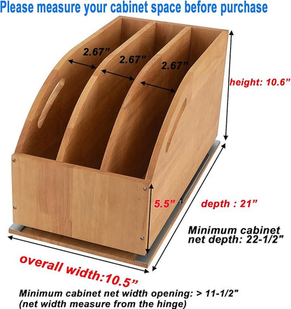 DINDON Pull Out Cabinet Organizer - Image 2