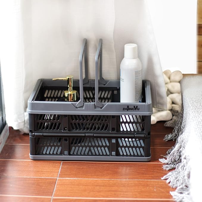 ZHJINGYU crates for storage, foldable crate - Image 6