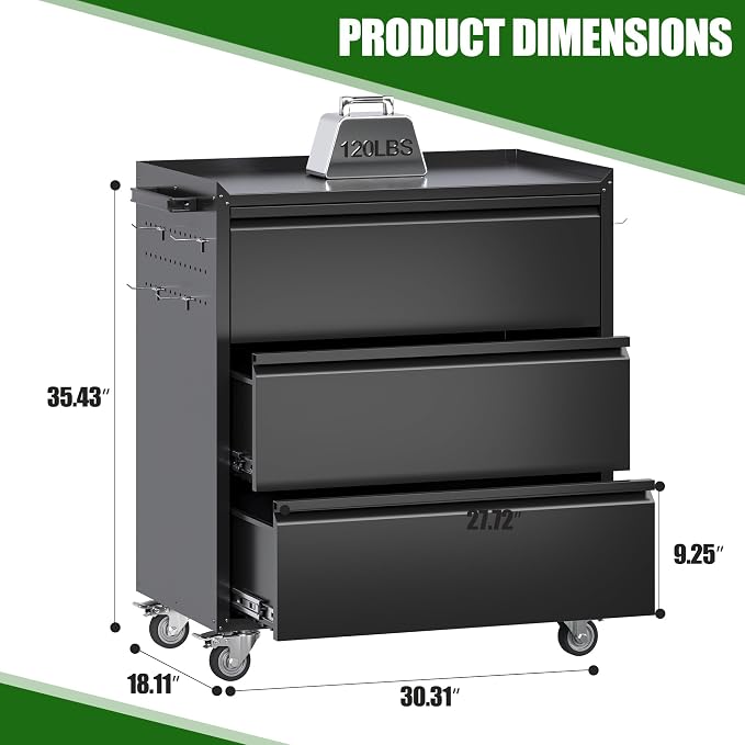 SUXXAN Metal Storage Cabinet - Image 3
