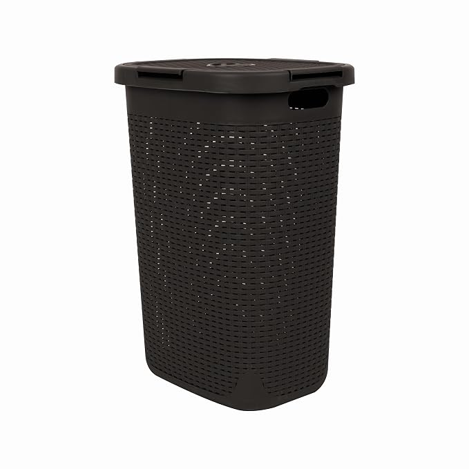 Mind Reader Slim Laundry Hamper - Image 7
