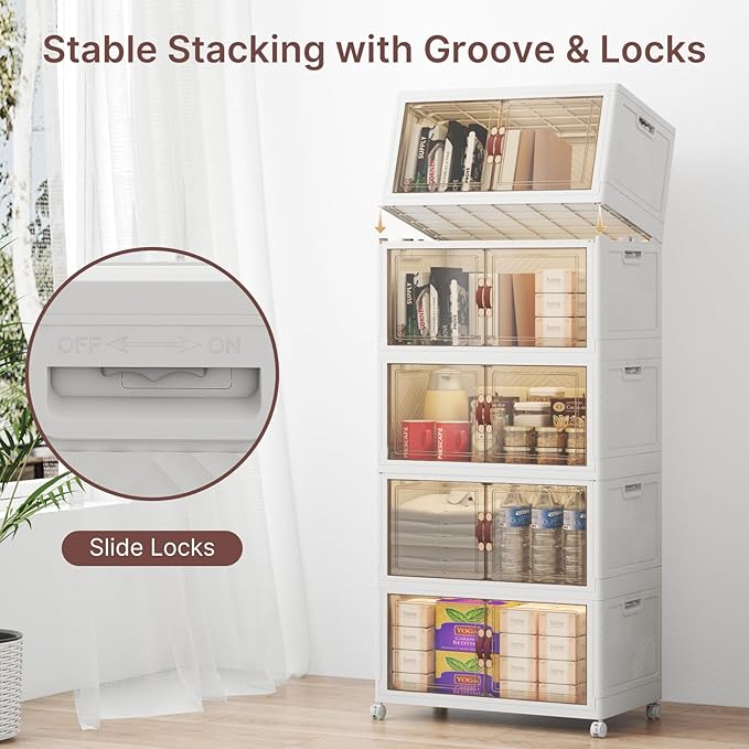 UAMFURI Stackable Storage Bins - Image 4