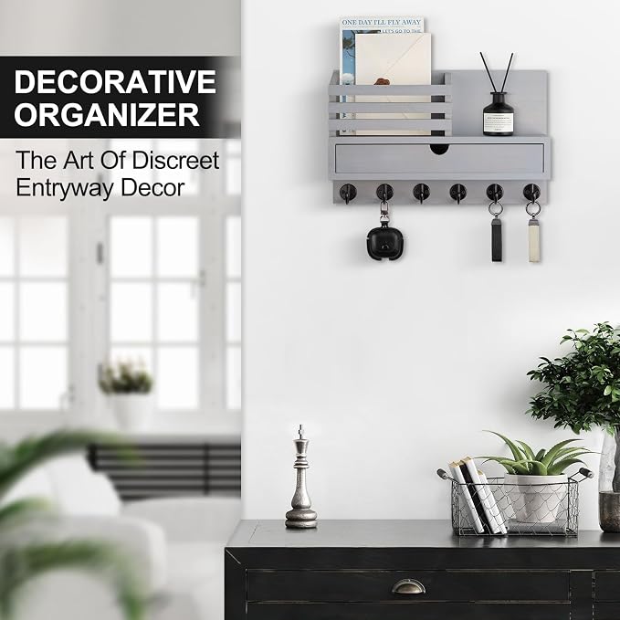 Key Holder Wall Mount, Mail Holder - Image 4