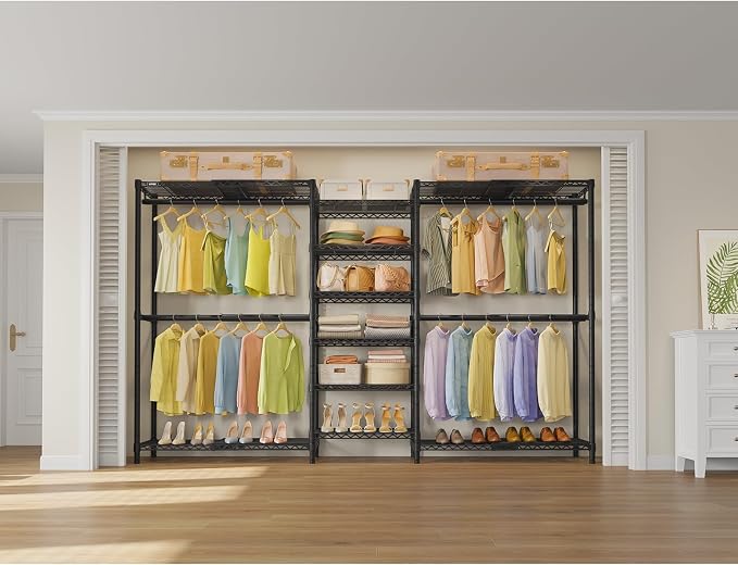 VIPEK X3 Plus Large Expandable Closet Rack Adjustable from 5'10" to 8'8" - Image 8