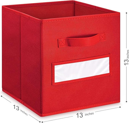 13x13x13 storage cube bins Fabric storage cubes - Image 2
