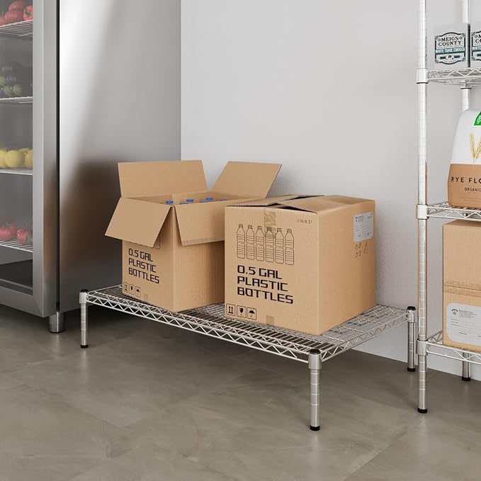 24" Deep x 42" Wide x 8" Height Wire Shelving Kit | 1-Tier | NSF Commercial - Image 6