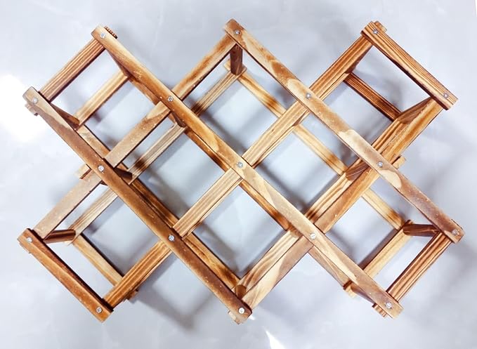 Freestanding Stackable Wine Rack Organizer - Image 2