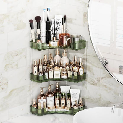 3-Tier Corner Bathroom Counter Organizer - Image 5