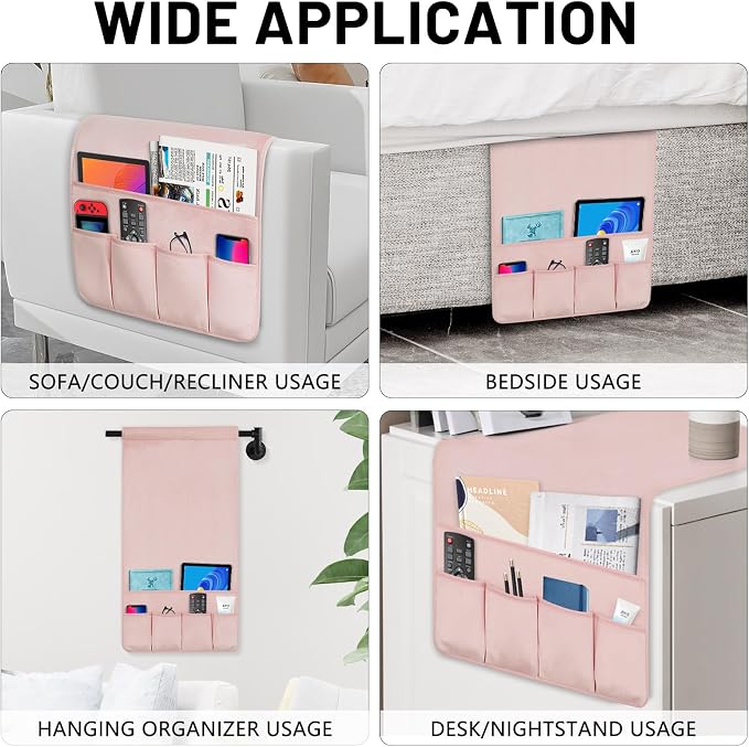 Remote Control Holder for Armchair，Couch Caddy Organizer TV Remote Holder for - Image 3