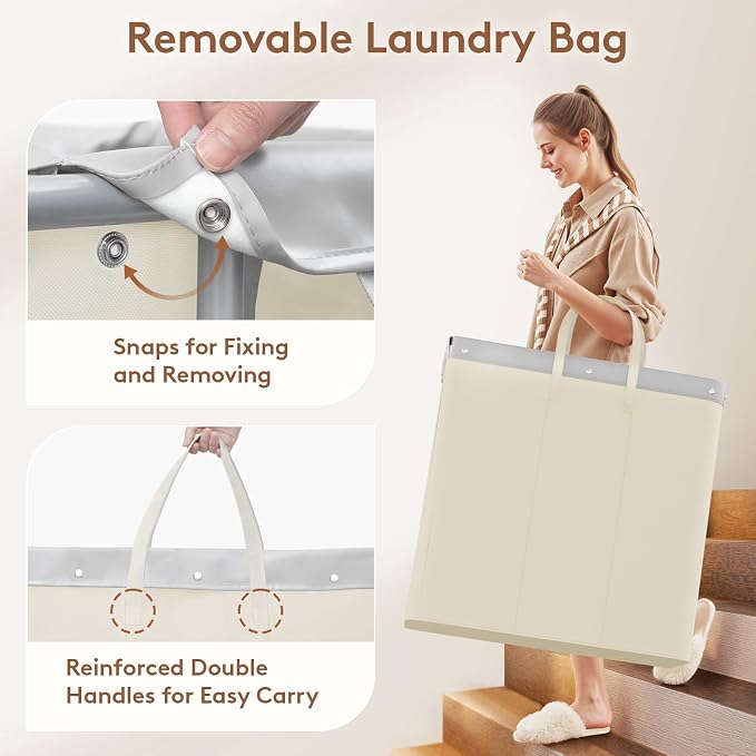 Lifewit 200L Large Laundry Basket - Image 5