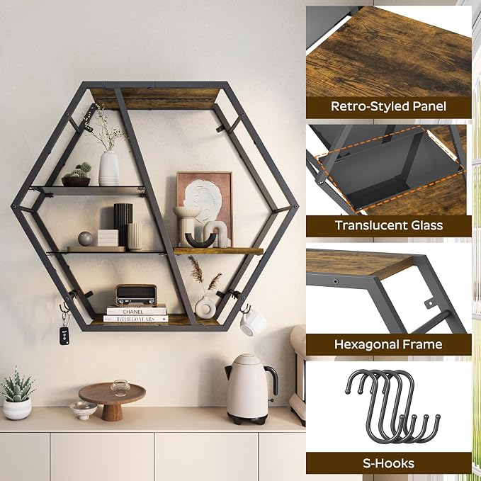MAHANCRIS Gaming Floating Shelf - Image 4