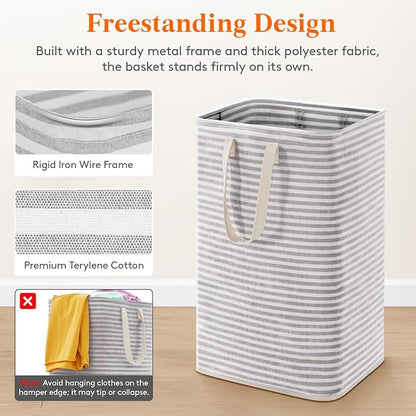 Lifewit 2 Packs Freestanding Clothes Hamper - Image 4